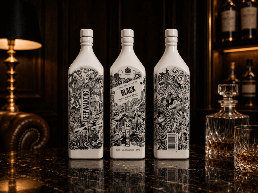 Johnnie Walker Black Label Air-Ink Taipei Edition