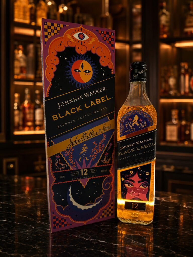 Johnnie Walker Black Label Bold Steps Limited Edition Whisky — 700ml