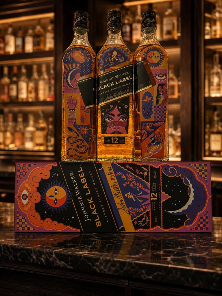 Johnnie Walker Black Label Bold Steps Limited Edition Whisky — 700ml