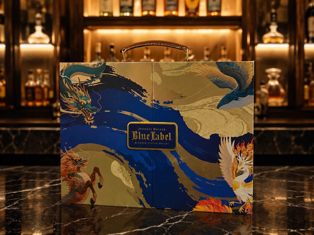 Johnnie Walker Blue Label Four Divine Beasts Set 4 x 200ml
