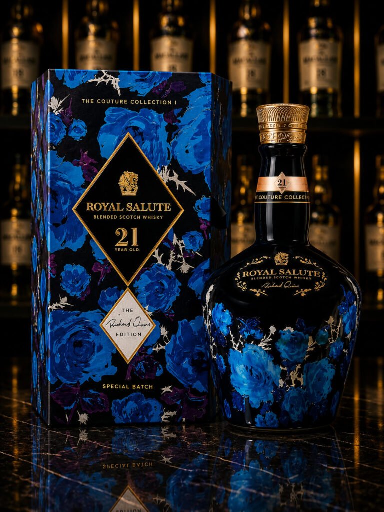 Royal Salute Richard Quinn Couture Collection Moon Black