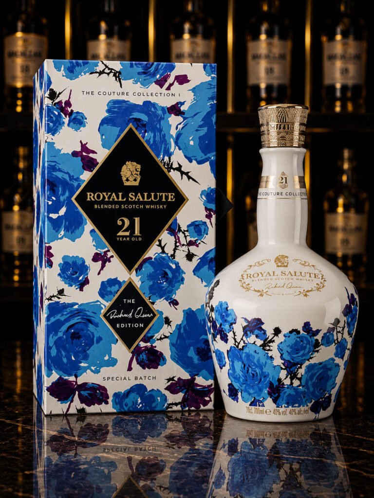 Royal Salute Richard Quinn Couture Collection Twilight White